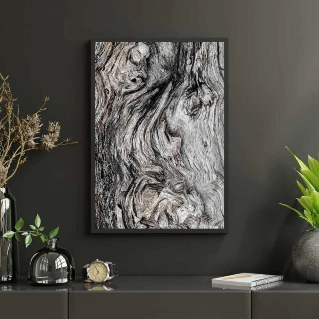 Quadro Abstract Wood
