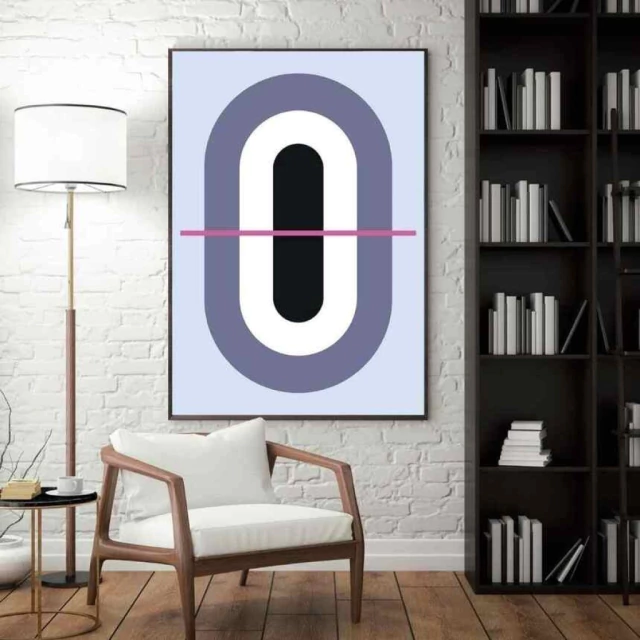 Quadro Abstrato Eixo