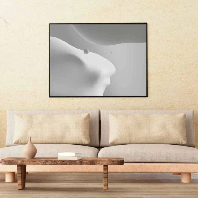 Quadro Abstrato Fluidez Sutil