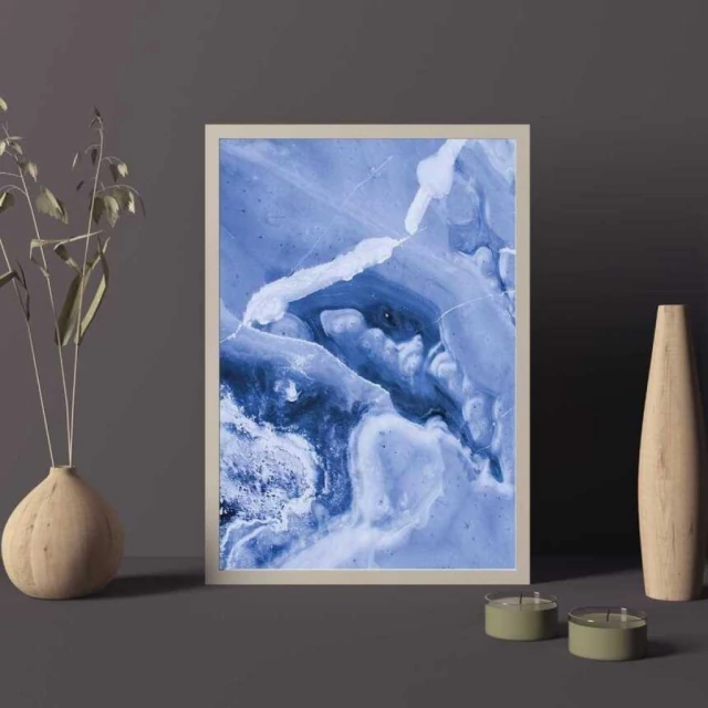 Quadro Abstrato Impressão Efêmera