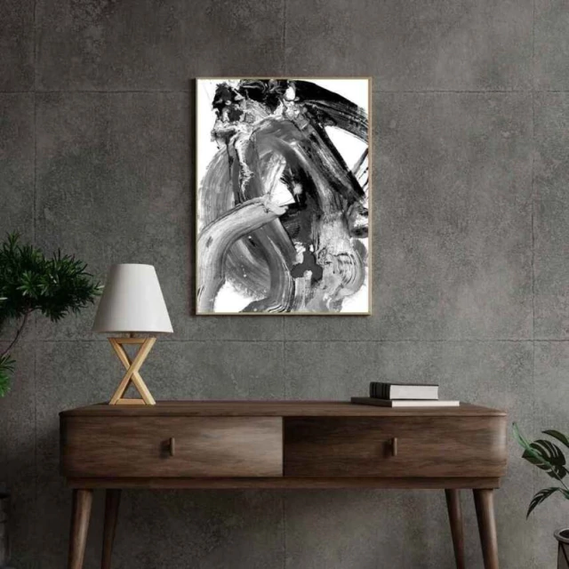 Quadro Abstrato Movimento Essencial III