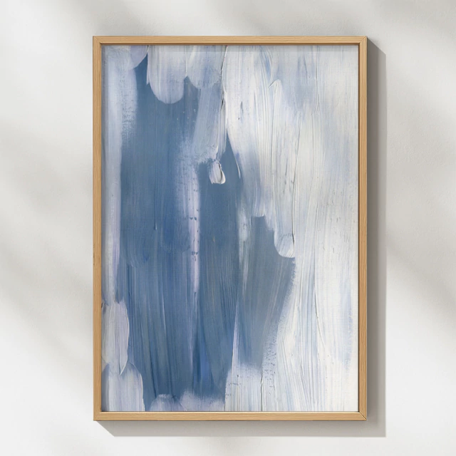 Quadro Abstrato Neblina Atlântica