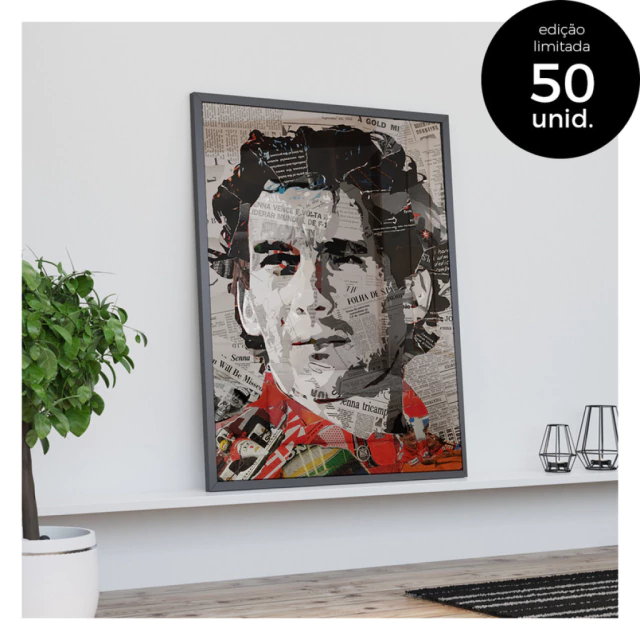 Quadro Ayrton Senna I