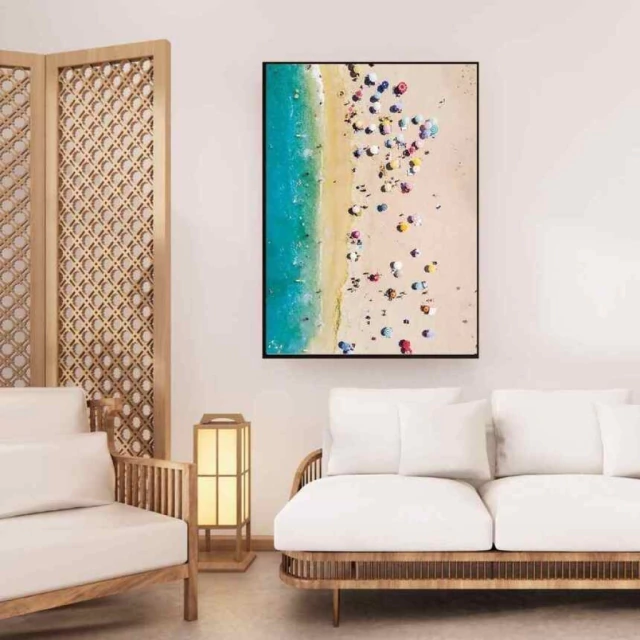 Quadro Banho de Praia