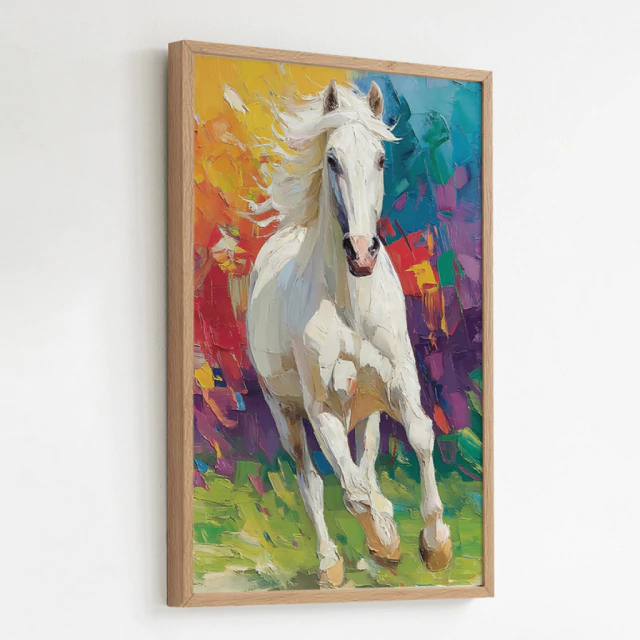 Quadro Cavalo em Cores