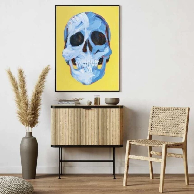 Quadro Caveira Essência I