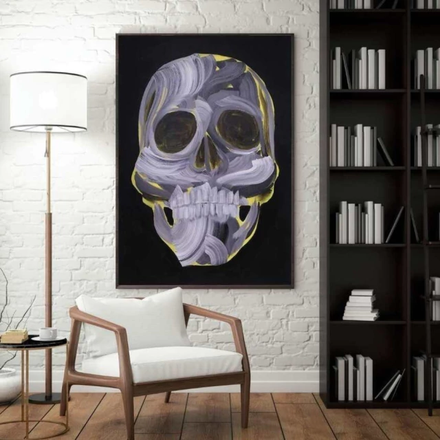 Quadro Caveira Essência X