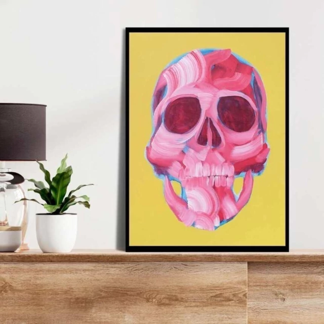Quadro Caveira Essência XI