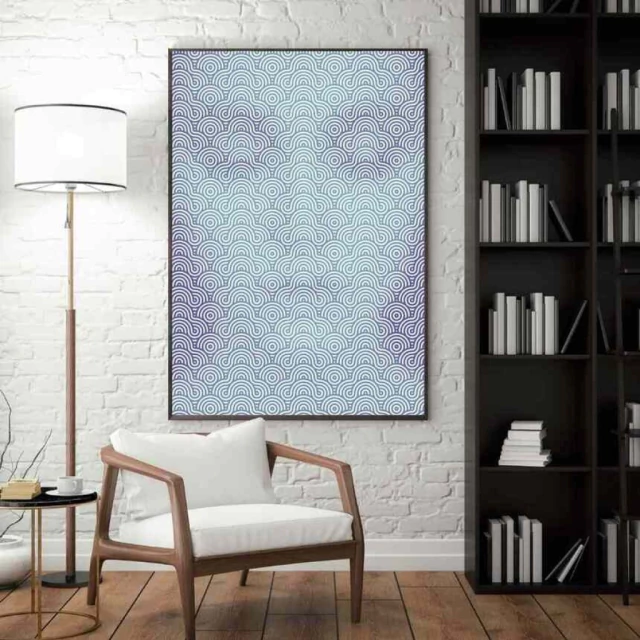 Quadro de Rosto Feminino Abstrato IV