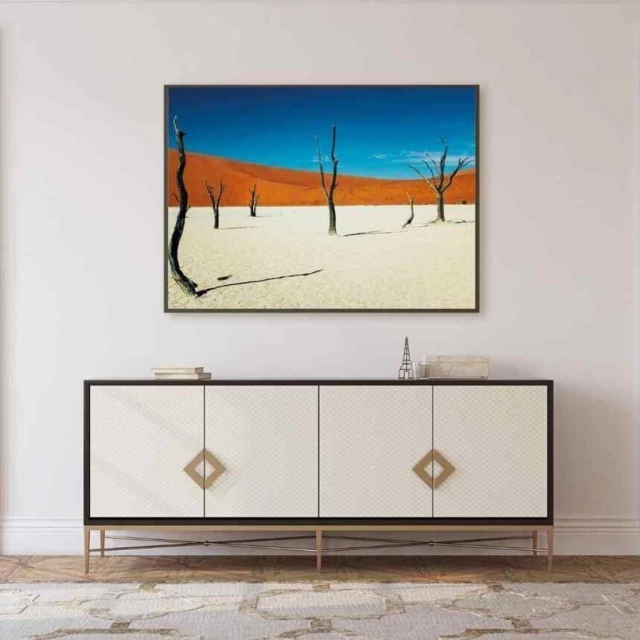 Quadro Deserto Colorido