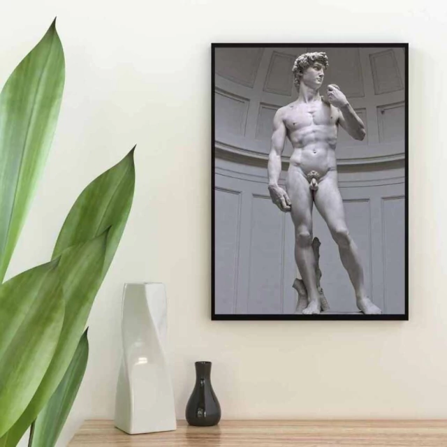 Quadro Estátua de Davi