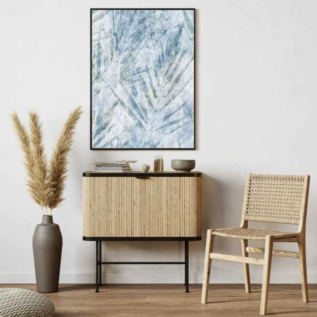 Quadro Folhagem Abstrata