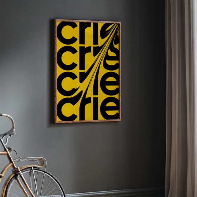 Quadro Frase Crie II