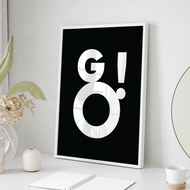Quadro Frase GO II