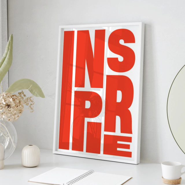 Quadro Frase Inspire I