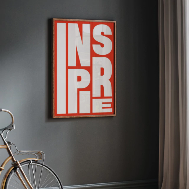Quadro Frase Inspire II