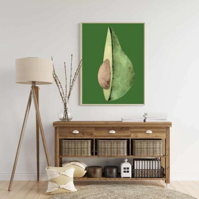 Quadro Fruta Abacate
