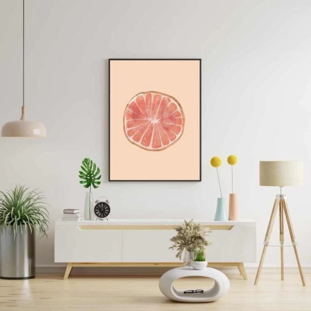 Quadro Fruta Laranja II