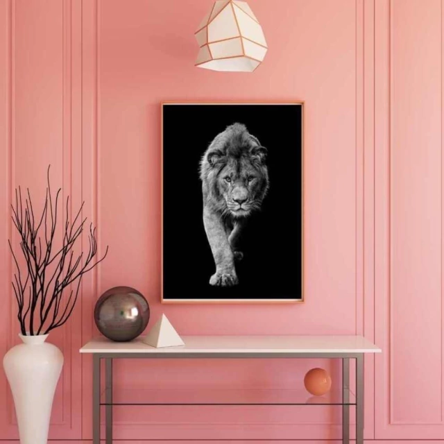 Quadro Leão Espírito Selvagem II