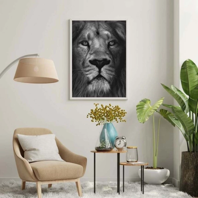 Quadro Leão Líder I