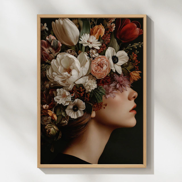 Quadro Mulher Primavera