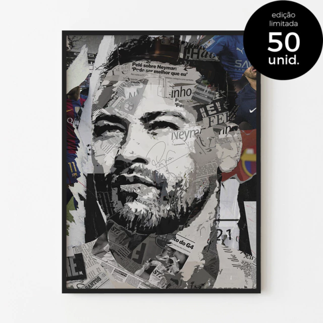 Quadro Neymar Jr.