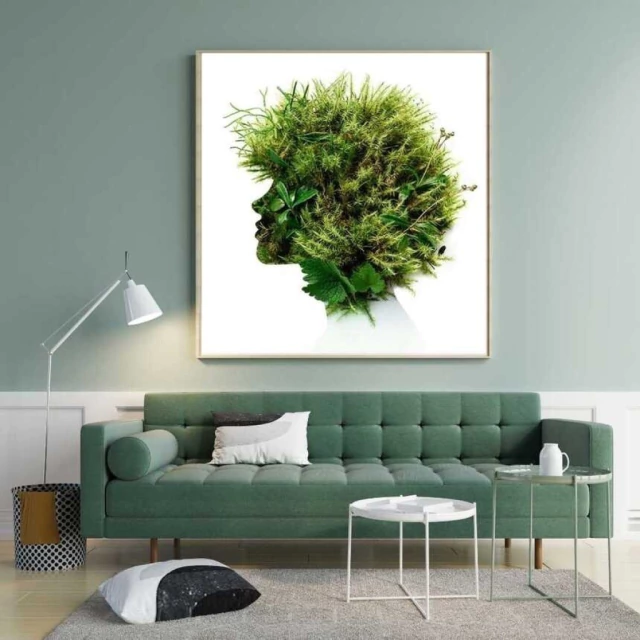Quadro Quadrado de Planta IV