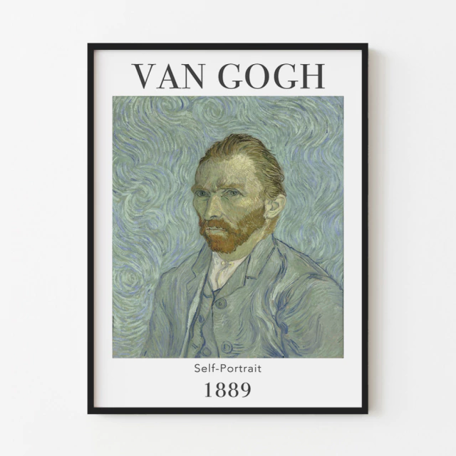 Quadro Self-Portrait, by Van Gogh