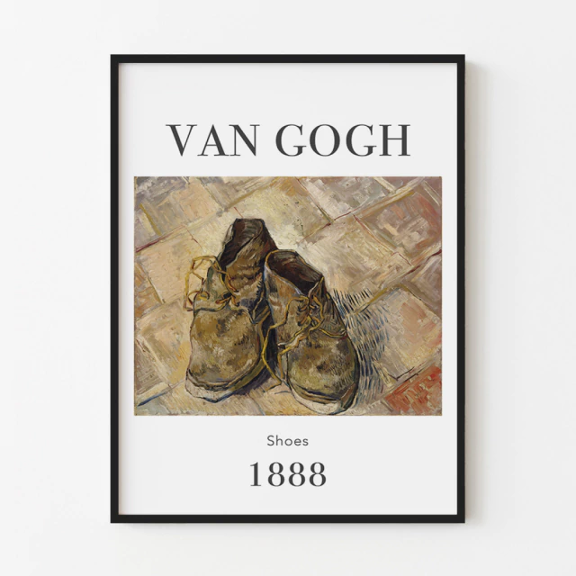 Quadro Shoes, by Van Gogh