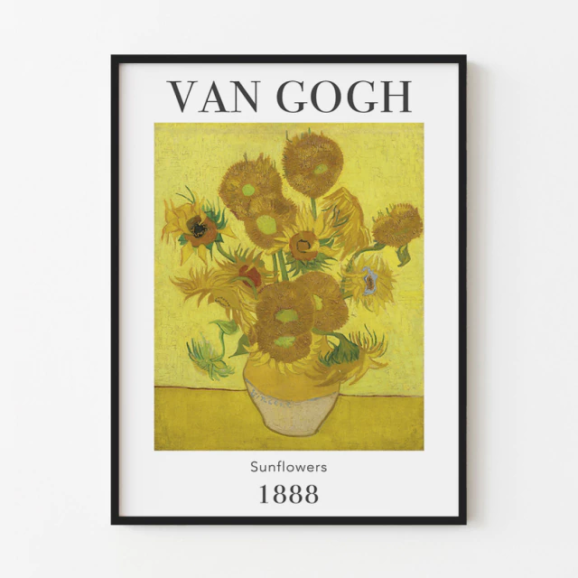 Quadro Sunflowers I, by Van Gogh