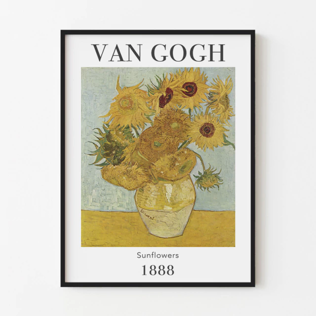 Quadro Sunflowers II, by Van Gogh