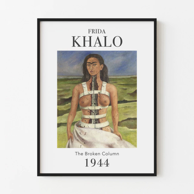 Quadro The Broken Column, by Frida Kahlo