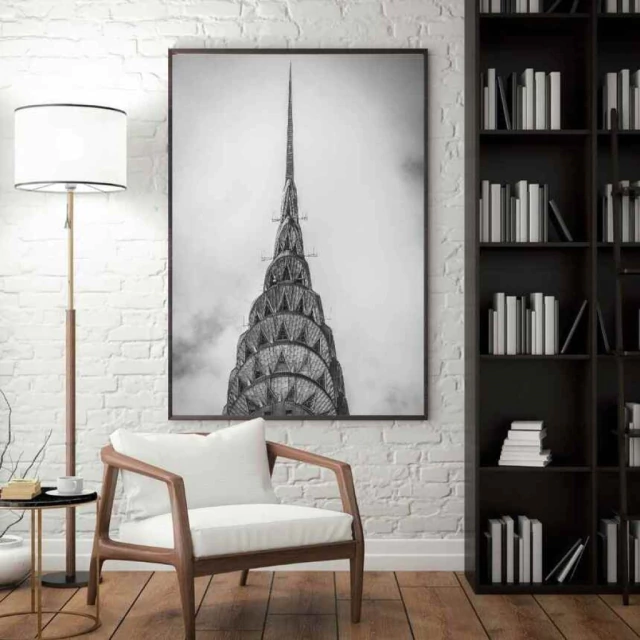 Quadro Torre Geométrica